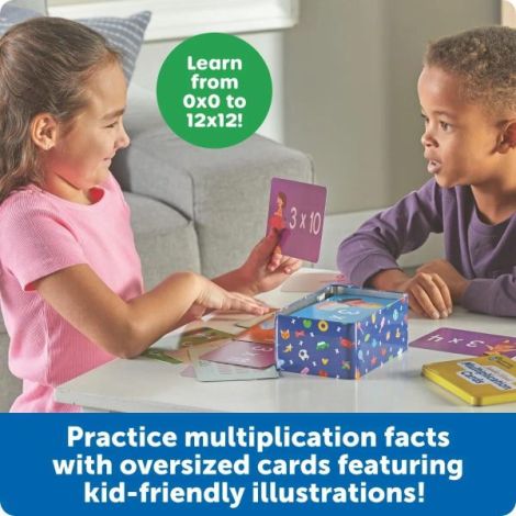 Carduri Jumbo Tabla Înmulțirii Learning Resources - imagine 6