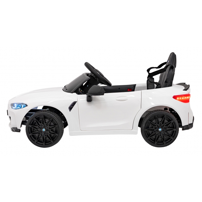 Masinuta Electrica BMW M4 Alb 70W cu Telecomanda - imagine 4