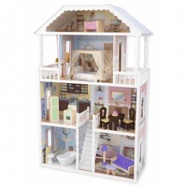 Casuta pentru Papusi Savannah Kidkraft, 4 Nivele