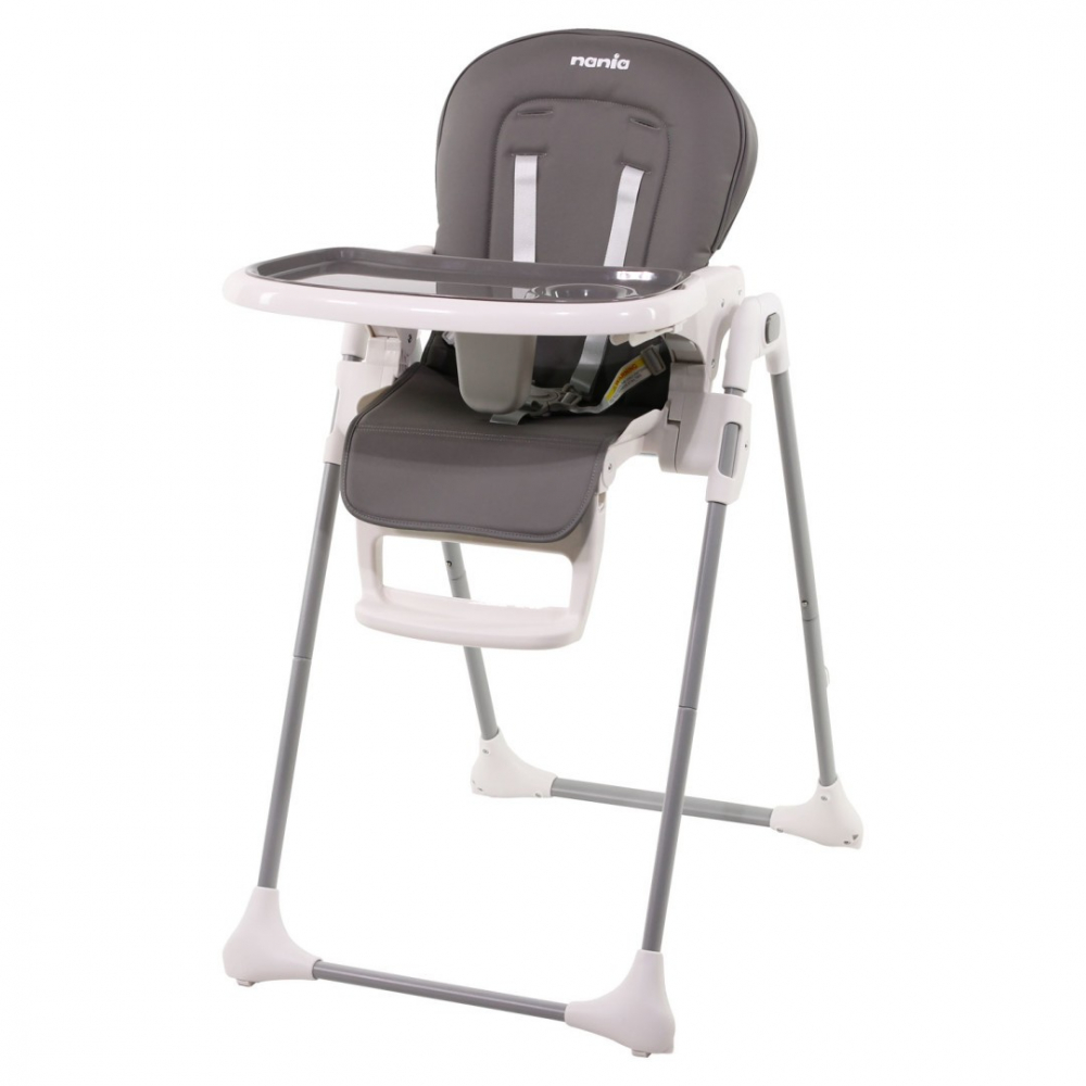 Scaun de masă Nania Bianca Grey, Practic și Modern - imagine 3