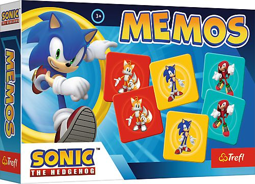Joc Memos Trefl Sonic - Dezvoltă Memoria