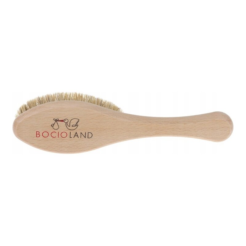 Perie Bocioland Păr Natural, Maro, Anti-Cruste - imagine 2