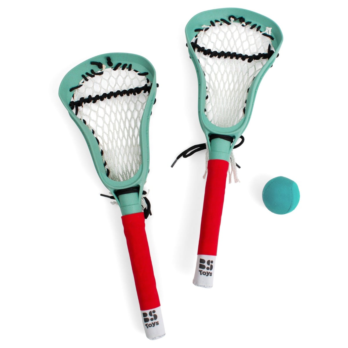 Joc Lacrosse BS Toys, 2 crose + minge