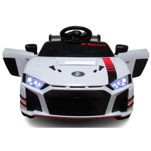 Mașinuță R-Sport Cabrio A1 Alb, 60W, Telecomandă