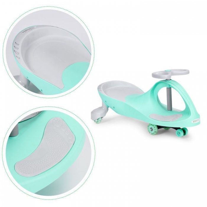 PlasmaCar Ecotoys Verde | Mașină Gravitațională 120kg - imagine 6