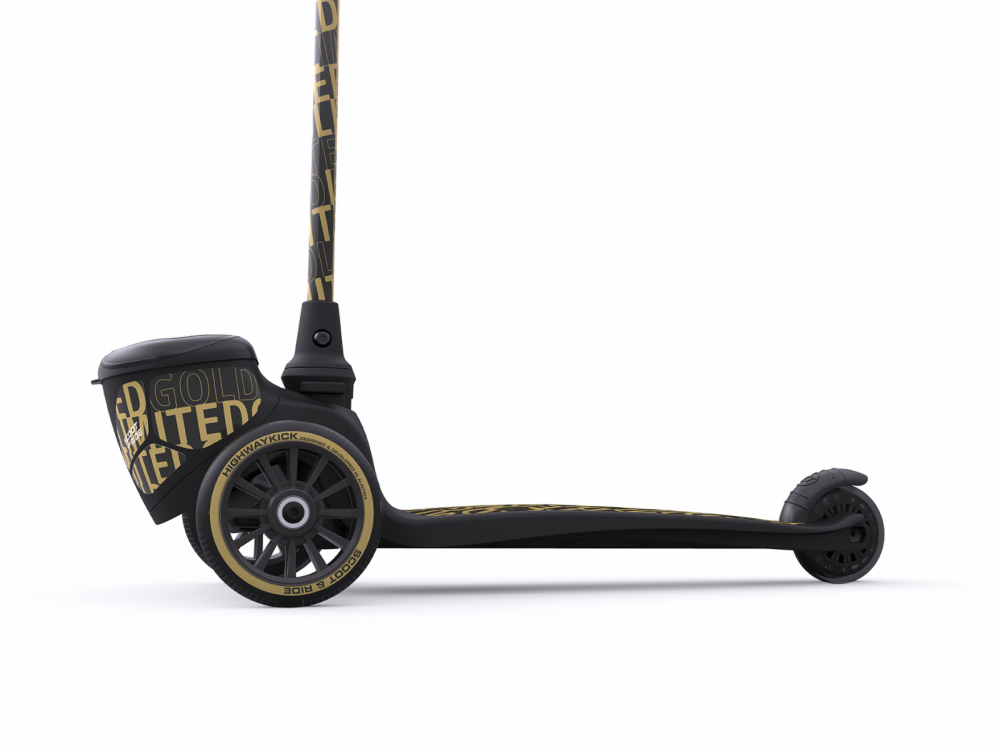 Trotineta Scoot and Ride Highwaykick 2 Black Gold - imagine 3