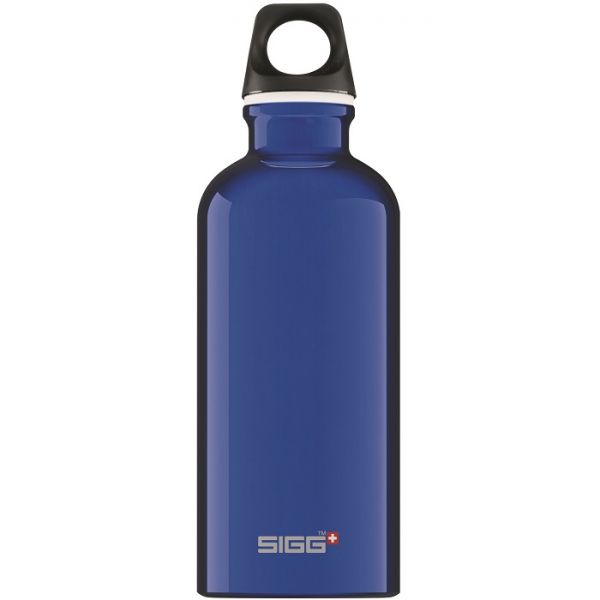 Bidon Aluminiu Sigg Traveller 0.4L Dark Blue