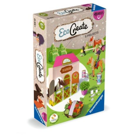 Ravensburger Eco Create Ferma Cai - 6 Proiecte - imagine 2