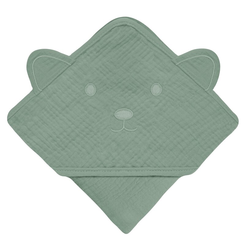 Prosop Muselina Lionelo cu Gluga, 100% Bumbac - imagine 2