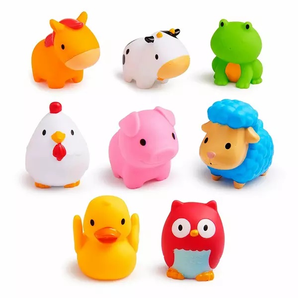 Set 8 Jucării de Baie Munchkin Farm 10L+ - imagine 6
