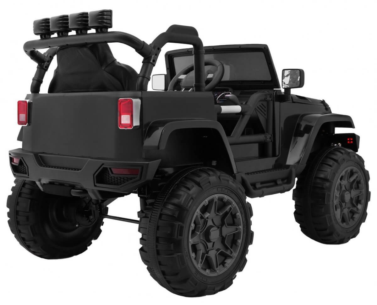 Mașinuță SUV All Terrain Electrică - Negru - imagine 2