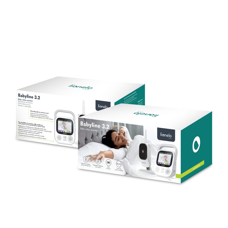 Video Monitor Lionelo Babyline 3.2 Full HD - imagine 3