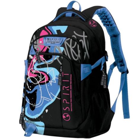 Rucsac Spirit Eco Graffiti cu Protectie Laptop