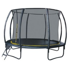 Trambulina 244 cm Ookee Jump cu Plasa si Scarita - imagine 2