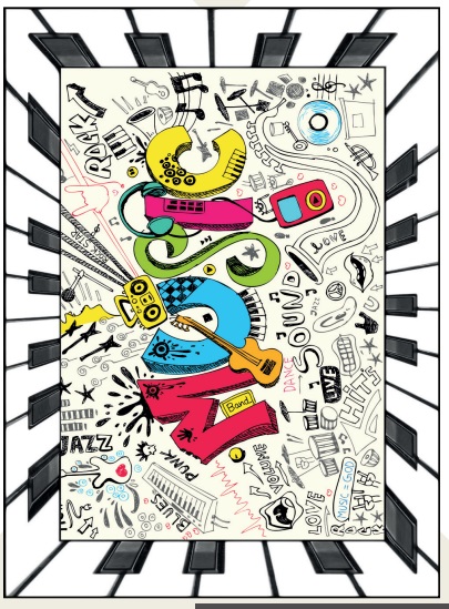 Covor Copii Chilai Home 150x200 cm Muzică