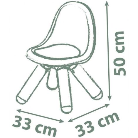 Scaunel Smoby Life Blue - Confort și Siguranță pentru Copil - imagine 2
