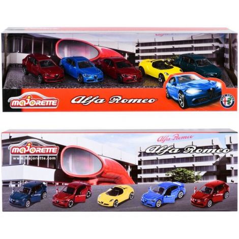 Set Majorette Alfa Romeo 5 Mașinuțe Metalice - imagine 7