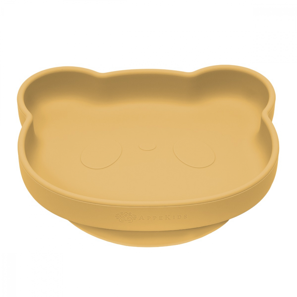 Farfurie Silicon Ventuza AppeKids Honey - imagine 4