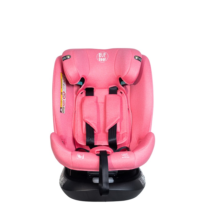 Scaun auto Buf Boof i-Size 360° rotativ - imagine 6