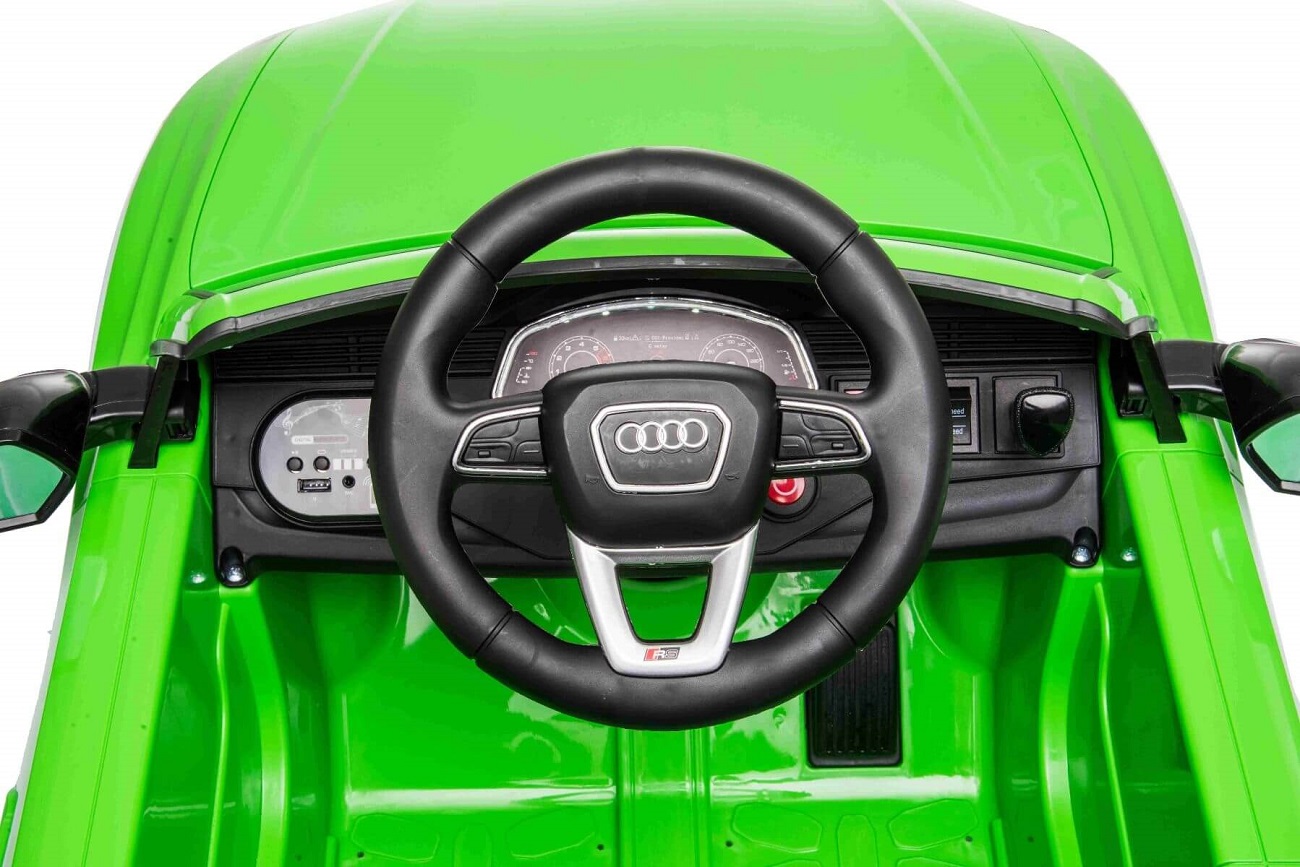 Masinuta Electrica Audi RS Q8 Verde - Autokids - imagine 6