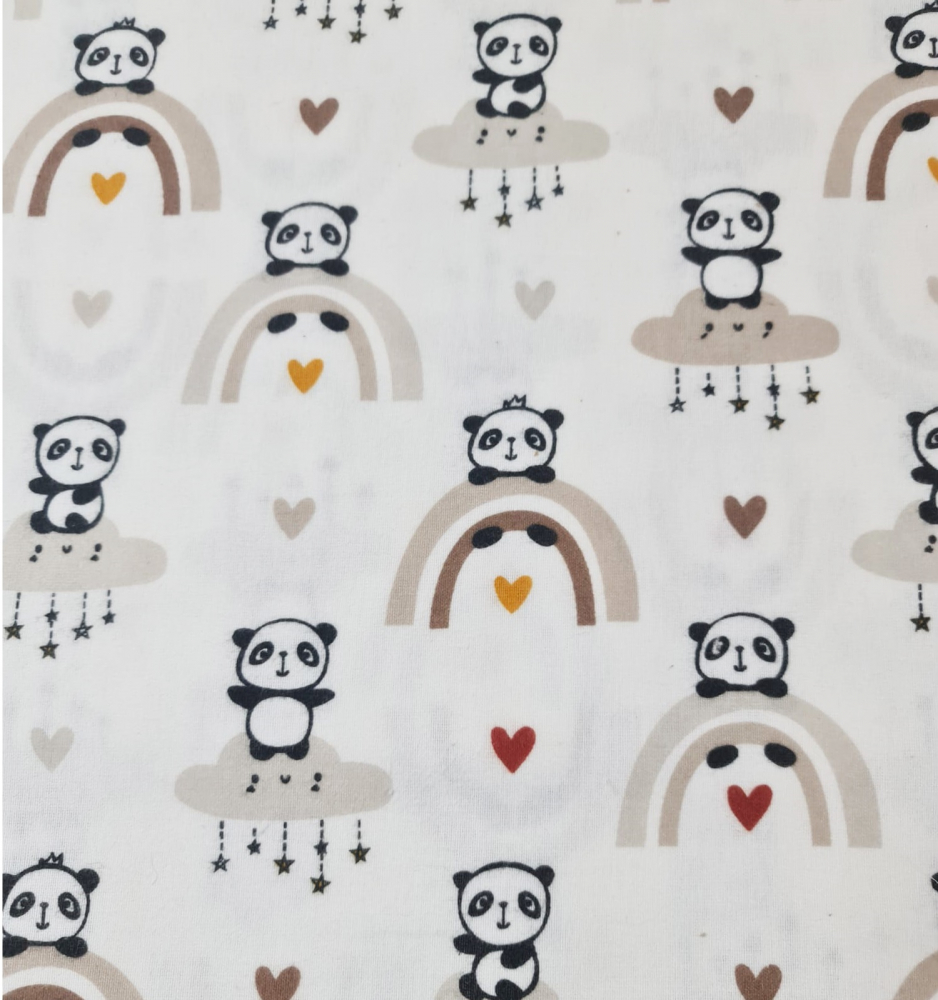 Scutec Multifuncțional Finet Kreis Panda, 65x90 cm - imagine 2