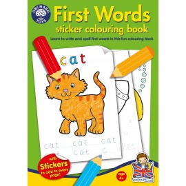 Carte de colorat First Words Orchard Toys