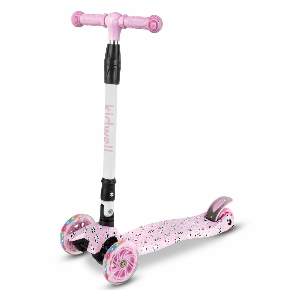 Kidwell Vento Panda - Trotinetă pliabilă cu LED - imagine 4