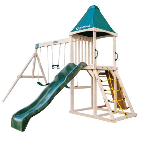 Complex Joacă Cedar Summit cu 3 Leagane - KidKraft - imagine 2