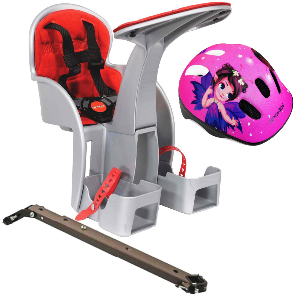 Scaun bicicleta WeeRide SafeFront centru + Casca - imagine 6