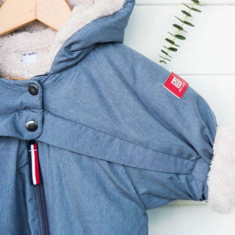 Red Castle T-zip - Combinezon Bebelus 0-6l - imagine 3