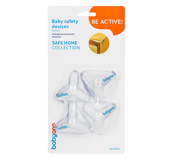 Set Protectii Colturi Babyono, Silicon, 4 Buc - imagine 2