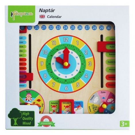 Calendar Educativ Lemn Fakopancs - Anotimpuri - imagine 5