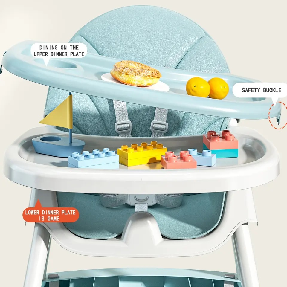 Scaun de masa Little Mom 3in1 Balansoar - imagine 2