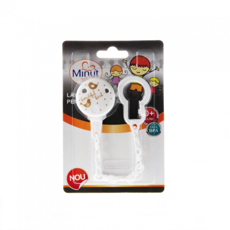 Lanț Suzetă Minut Baby Plastic 0+ - imagine 3