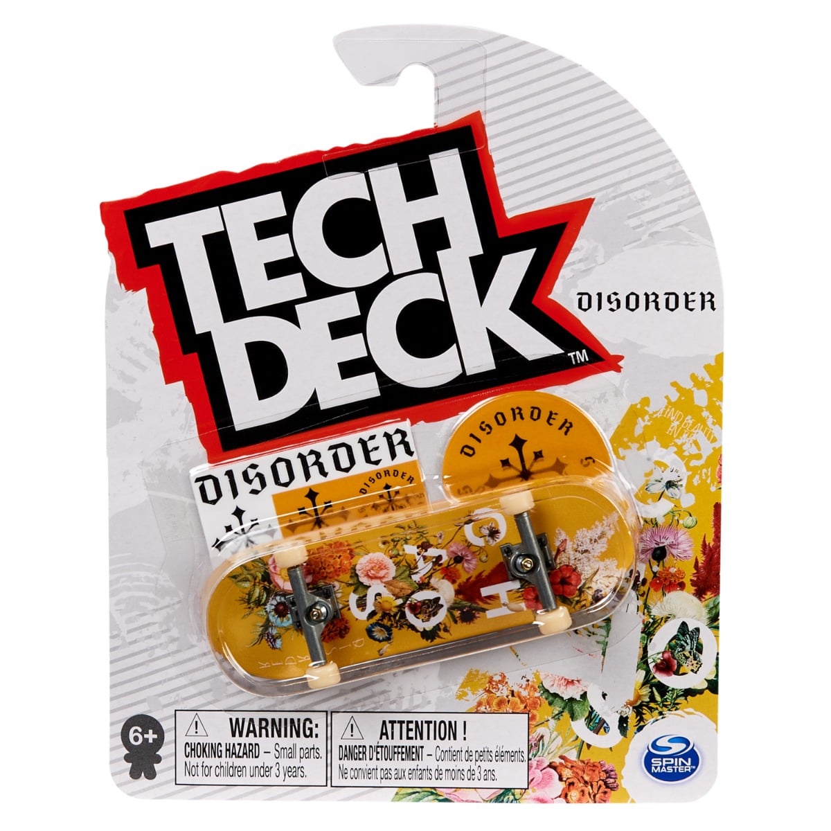 Mini Placa Skateboard Tech Deck Disorder