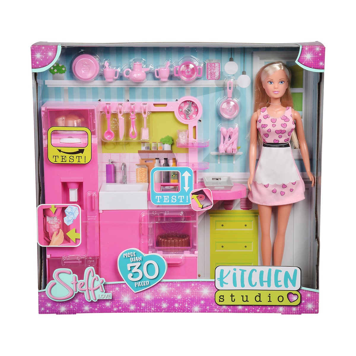 Set Papusa Steffi Love Bucatarie Interactiva
