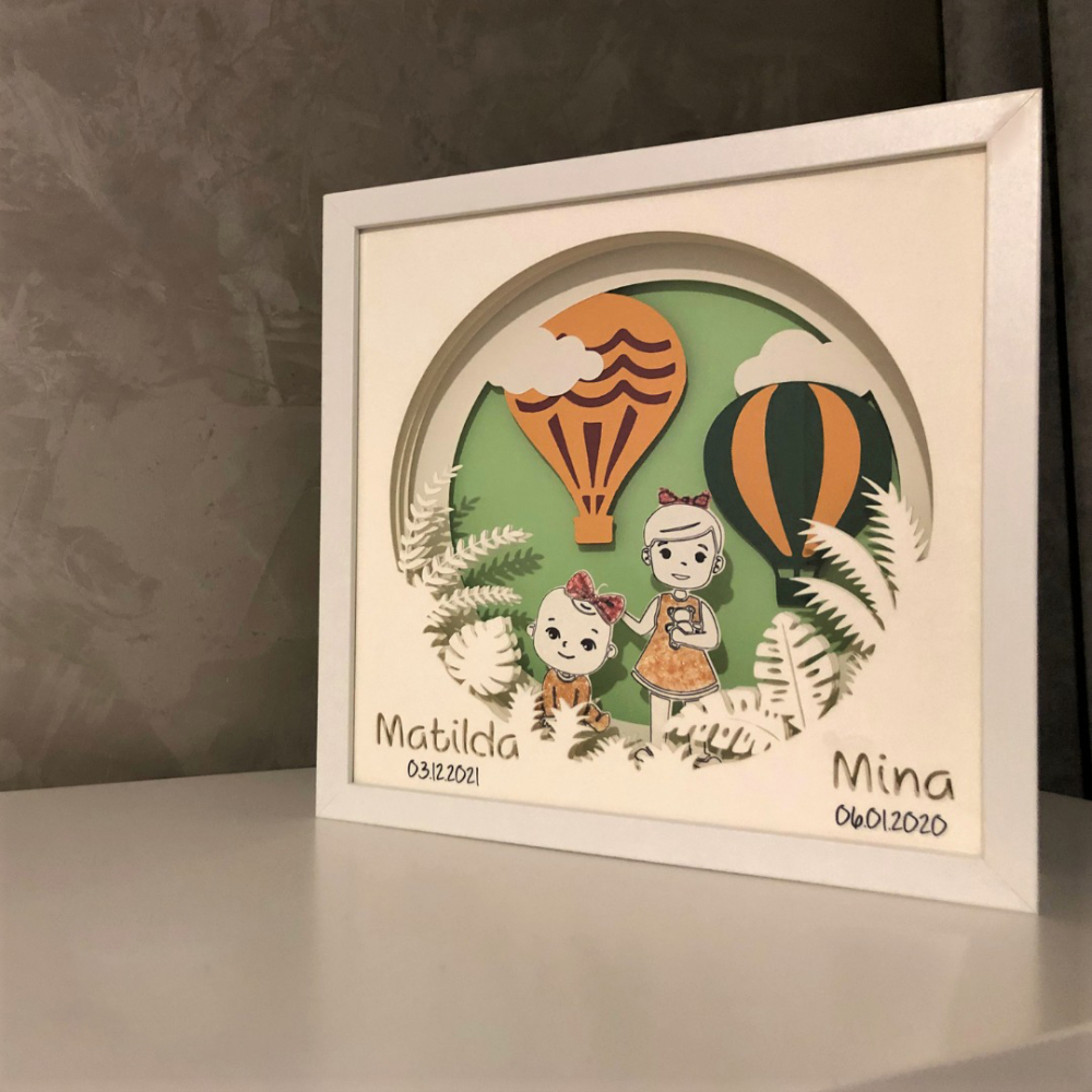 Tablou Luminos Fetita 028 Noorhandmade | Decor și Veghe - imagine 5