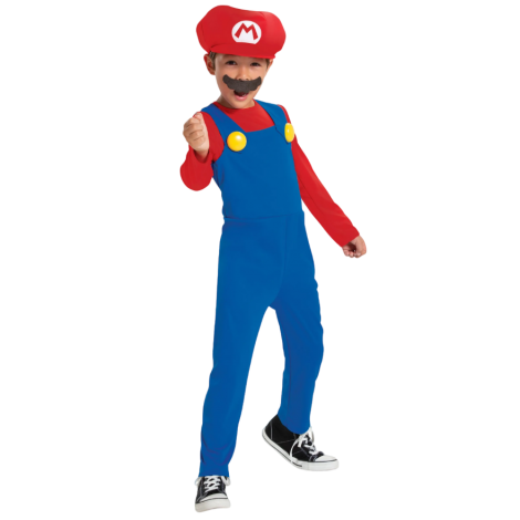 Costum Mario Licențiat Widmann 7-8 Ani