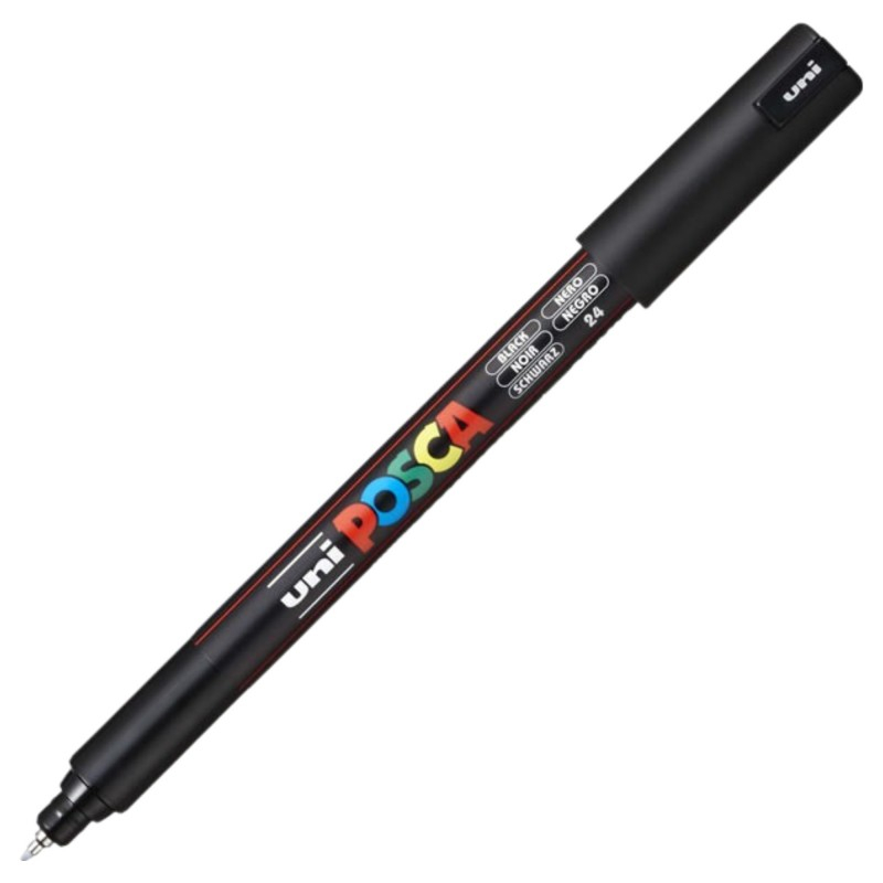 Marker Posca UNI PC-1MR 0.7mm Negru Universal