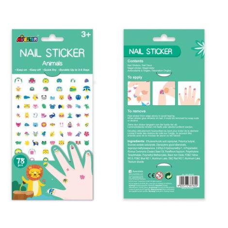 Stickere Unghii Animale Avenir | Decorare Ușoară - imagine 2