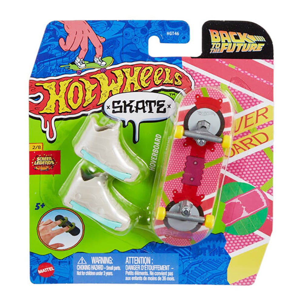 Hot Wheels Back to the Future Set Skateboard