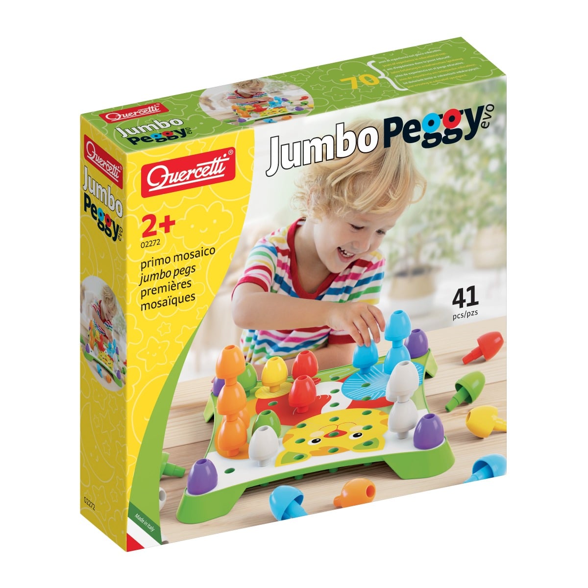 Joc Mozaic Quercetti Jumbo Peggy Evo