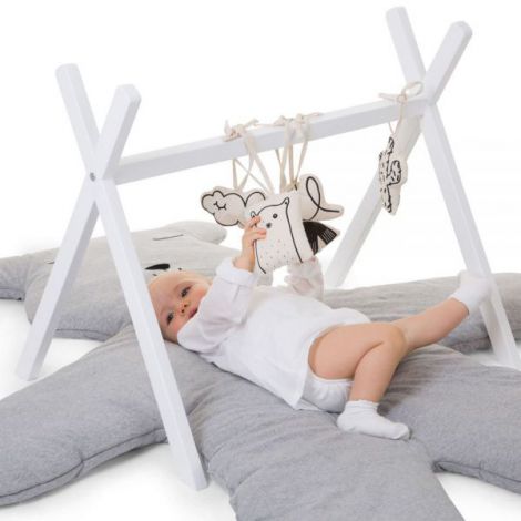 Childhome Salteluta Teddy Gri 150cm | Joacă Sigură - imagine 3