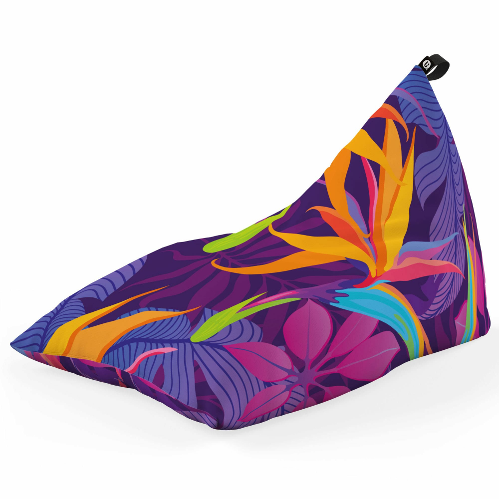 Fotoliu Puf Bean Bag Updeco Lounge Jungle Night - imagine 5