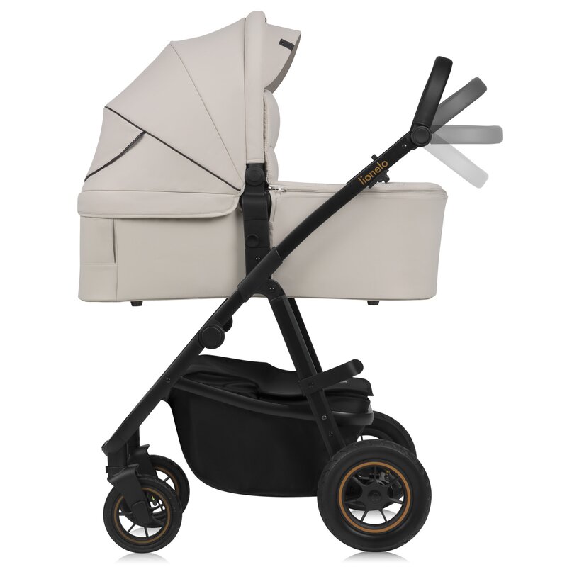 Lionelo Amber Plus 2 in 1 - Carucior Premium Bej - imagine 13