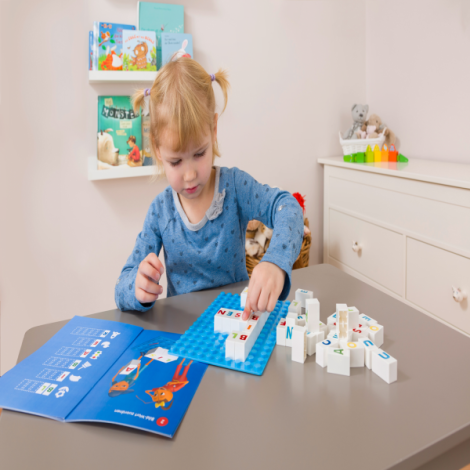 Joc educativ citit-scris 120 piese Hubelino - imagine 3