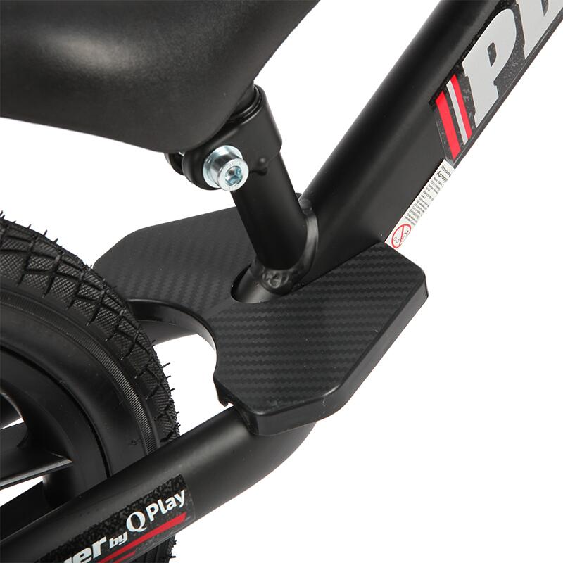 Bicicleta Fără Pedale Qplay Roșu, 3-6 Ani - imagine 8