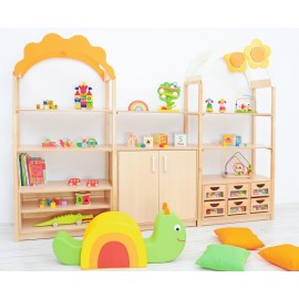 Set Mobilier Grădiniță Flexi 42 Moje Bambino