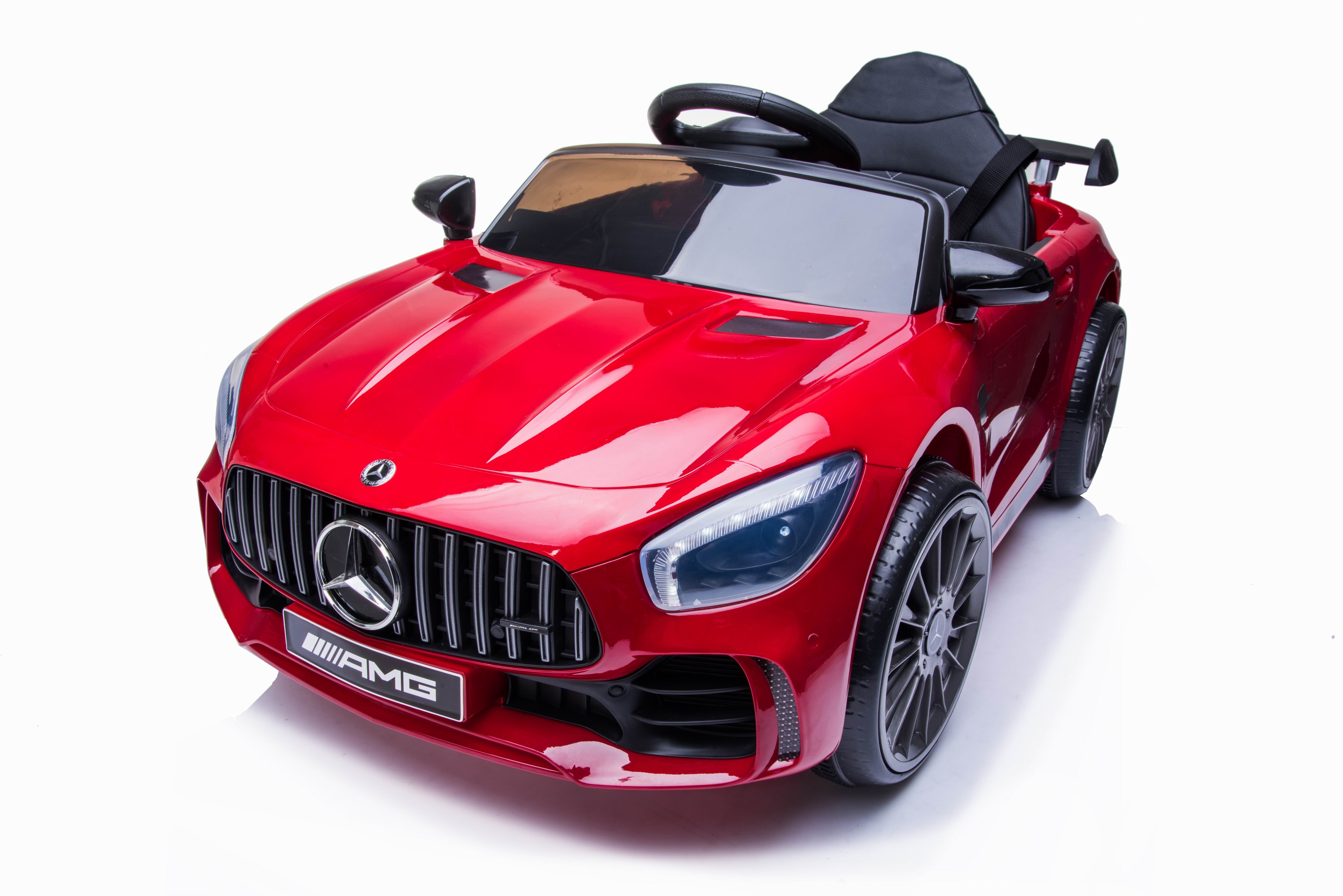 Masinuta Electrica Mercedes GTR-S 12V Visiniu - imagine 15