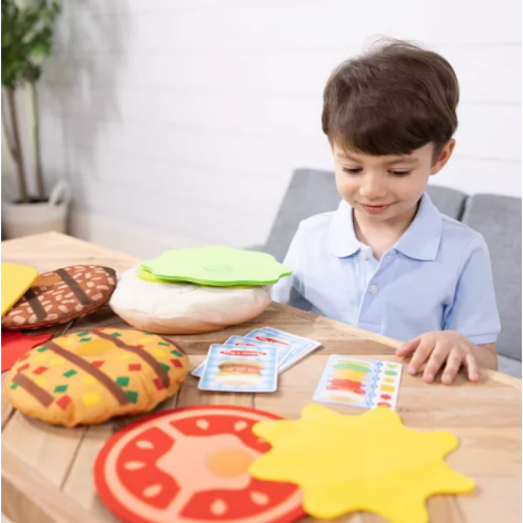 Burger Gigant Melissa&Doug | Joc Educativ - imagine 4